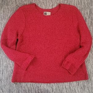 Habitat Red Crew Neck Sweater